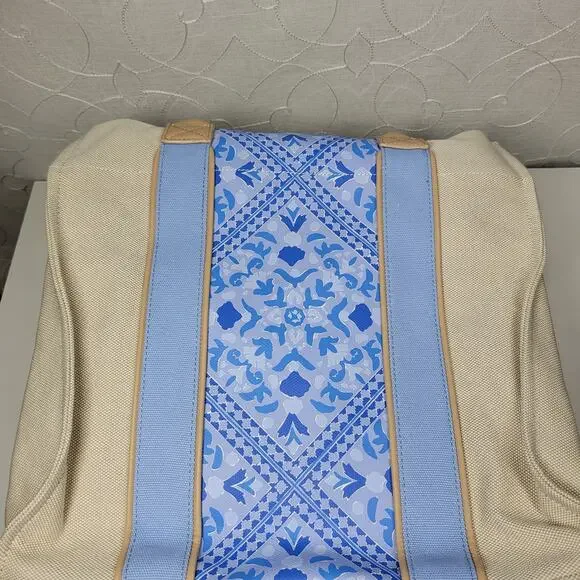 Vineyard Vines Blue and Tan Tote Bag - Picture 7 of 16